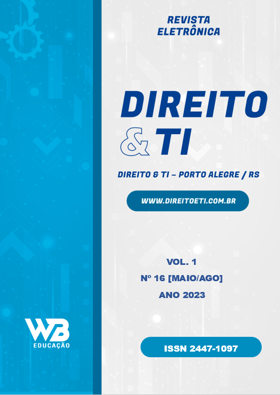 					View Vol. 1 No. 16 (2023): Revista Eletrônica Direito & TI
				